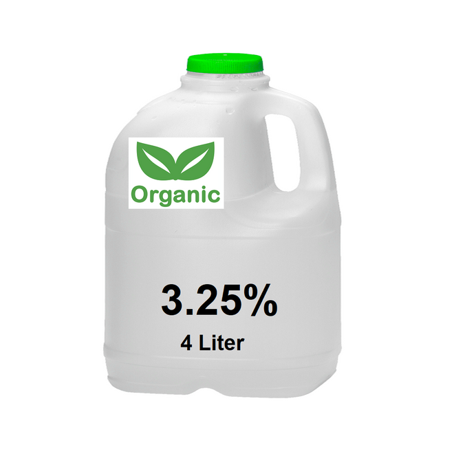 Organic Milk 3.25% MF (4L)