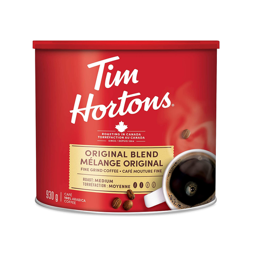 Tim Hortons Original Blend Fine Grind Coffee (930g)