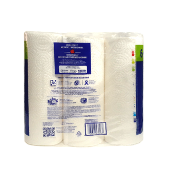 SpongeTowels Ultra Choose A Size Paper Towels (Pack of 6 Rolls)