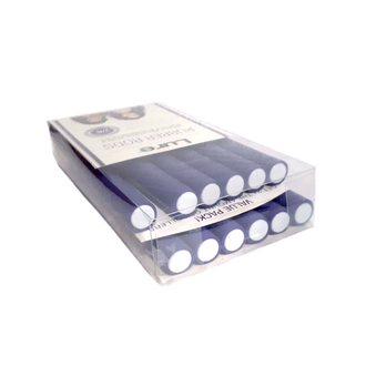 Lure Professional Rubber Hair Rollers Rubber Rods (7/8")
