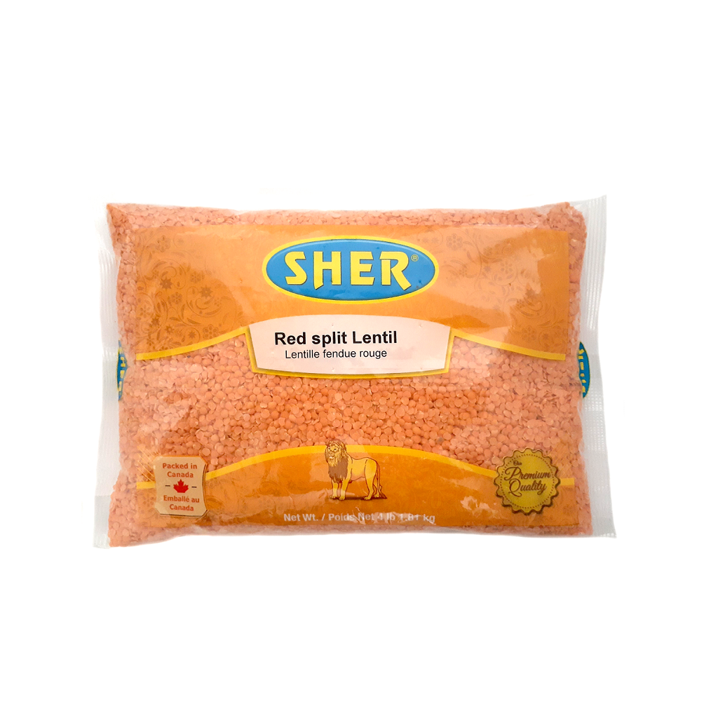 Sher Red Split Lentil (4 LB)