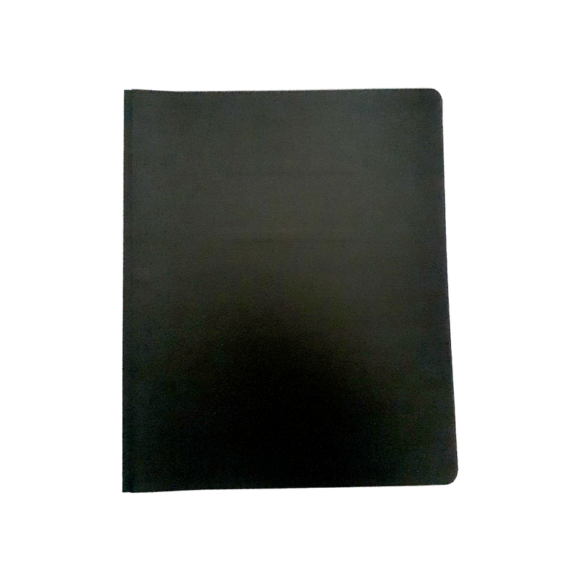 3 Prong Report Cover-Black