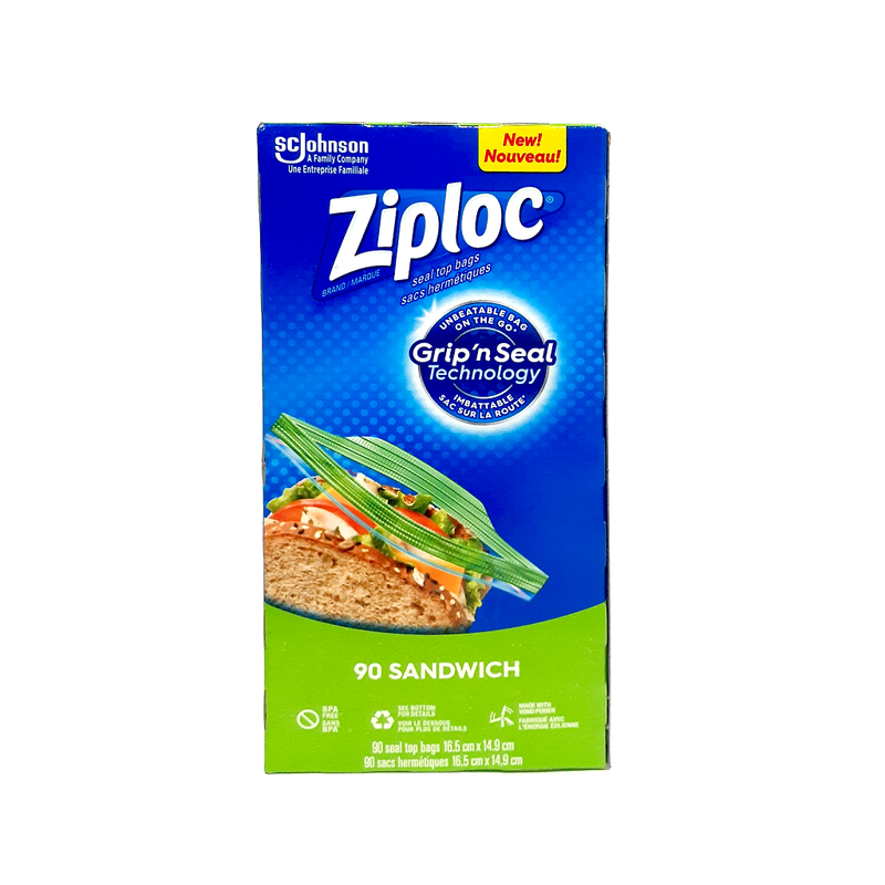 Ziploc Sandwich Bags (90 Count)