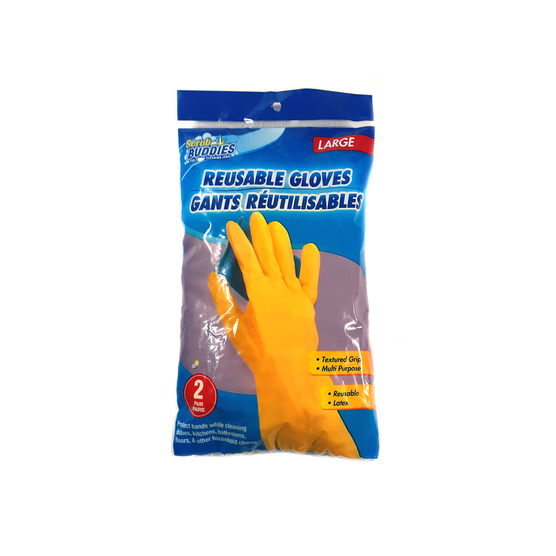 Scrub Buddies Reusable Latex Gloves