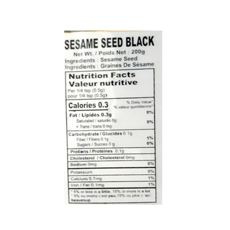 Nutrifresh Sesame Seed Black (200g)