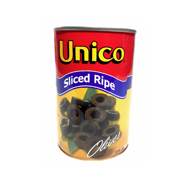 🌟Unico Sliced Ripe Black Olives (375ml)
