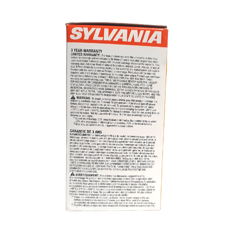 Sylvania LED Light Bulb, Soft White 8.5W (Pack of 4)