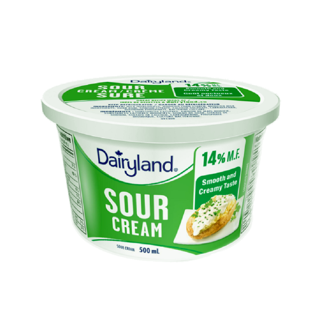 Dairyland Sour Cream 14% (500ml)