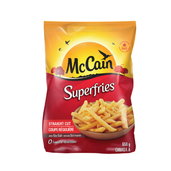 McCain Straight Cut Superfries (650g)