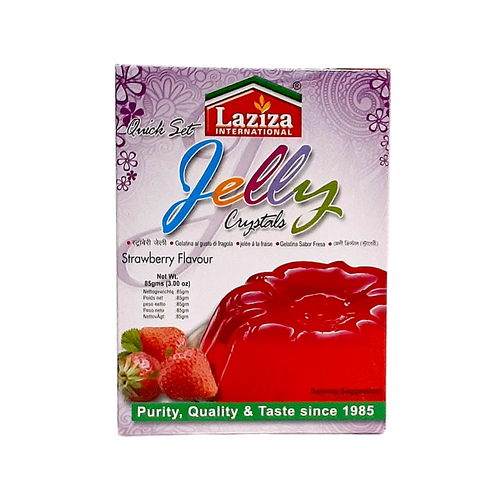 ⚠️Laziza Strawberry Flavour Jelly Crystals (85g)