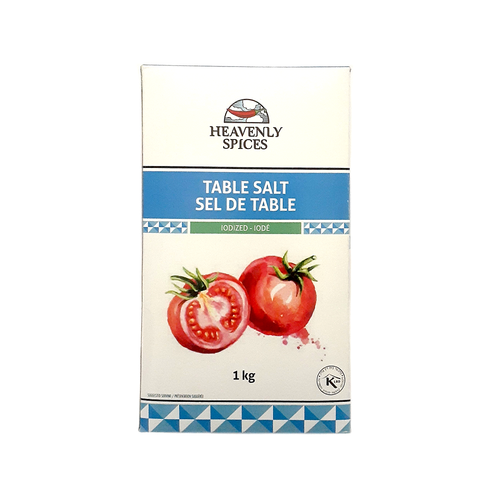 Heavenly Spices Iodized Table Salt (1kg)