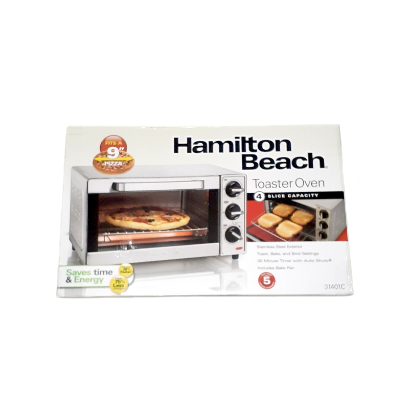 Hamilton Beach Toaster Oven 4 Slice Capacity