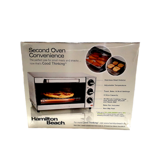 Hamilton Beach Toaster Oven 4 Slice Capacity
