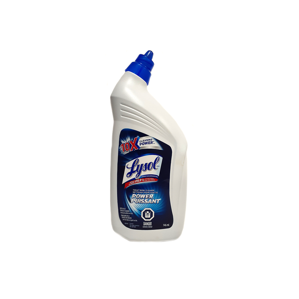 Lysol, Toilet Bowl Cleaner, Power, 10X Cleaning Power (946ml)
