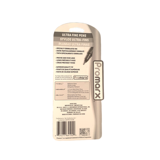 Promarx Ultra Fine Pens 0.5mm Blue (Pack of 3)