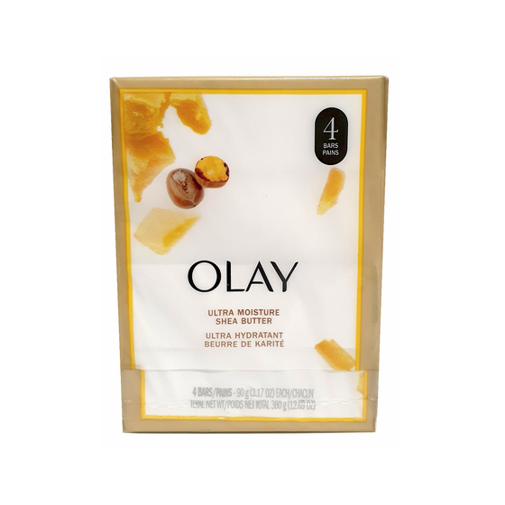 Olay Ultra Moisture Shea Butter (4x90g Pack)