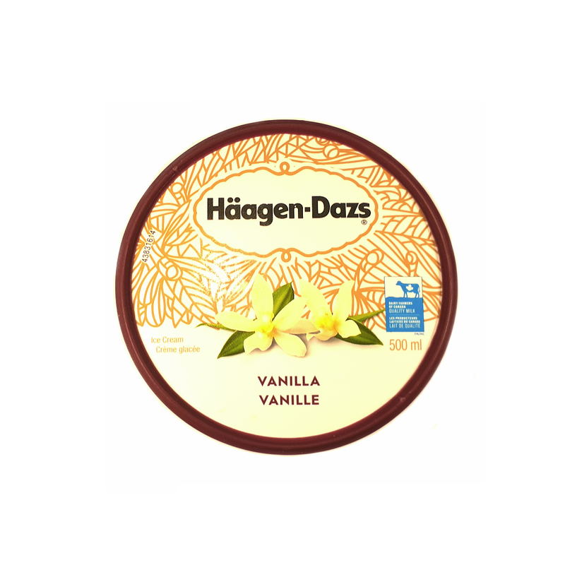 Haagen Dazs Vanilla Ice Cream (450ml)