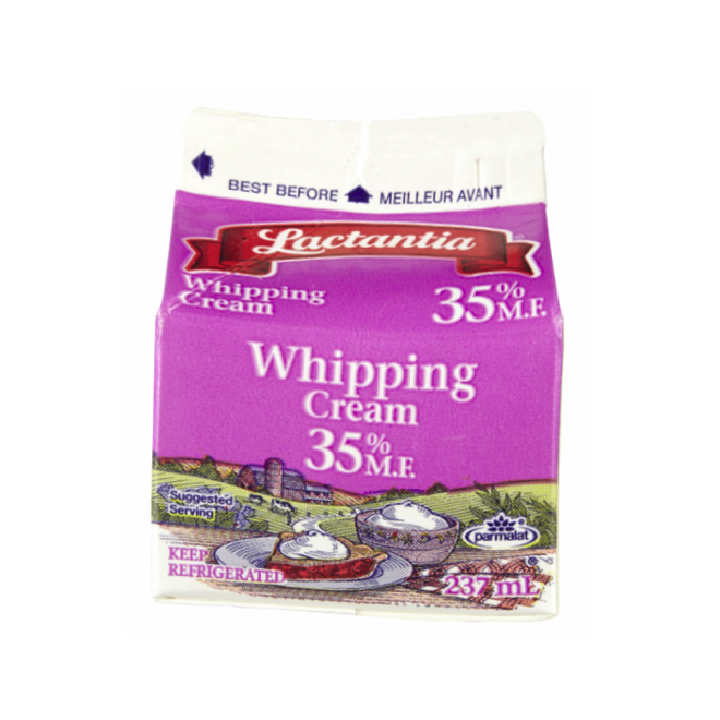 Lactantia Whipping Cream, 35% (237ml)