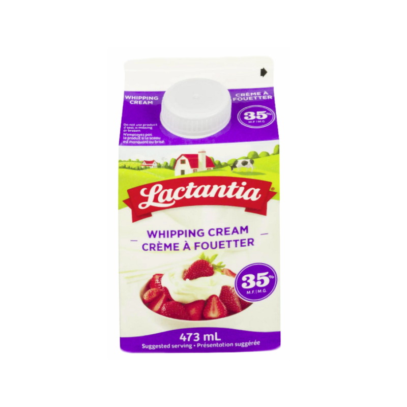Lactantia Whipping Cream, 35% (473 ml)