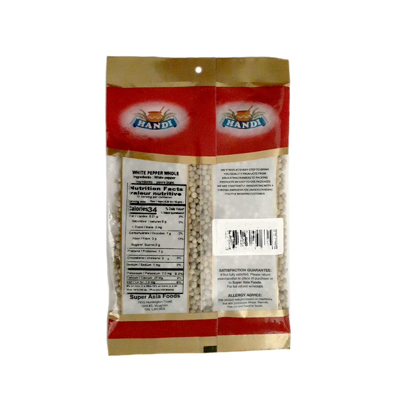 Handi White Pepper Whole (100g)