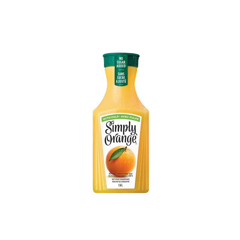Simply Orange, With Pulp Orange Juice (1.54L)