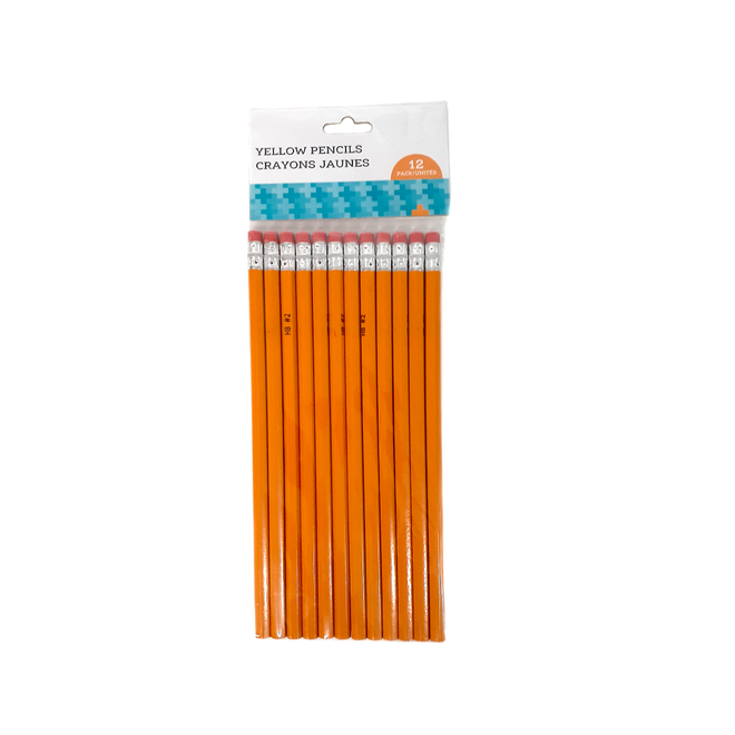 Yellow Pencil HB2 (12pk)