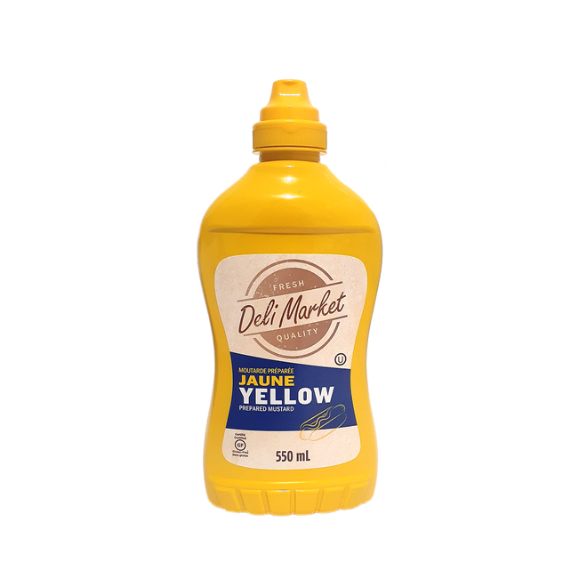 ⚠️Deli Market Prepared Yellow Mustard (550g)